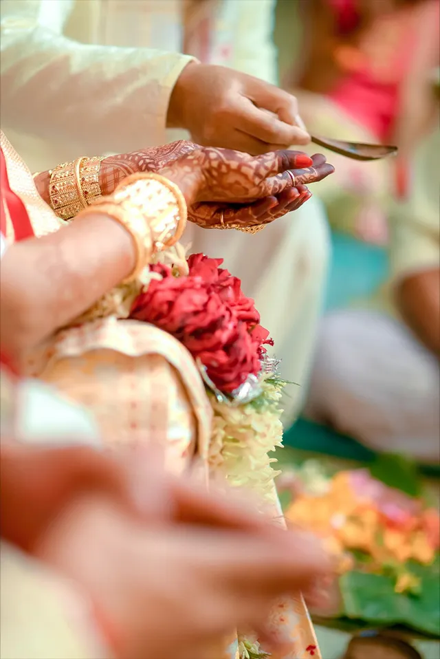 Happy South Indian Bride